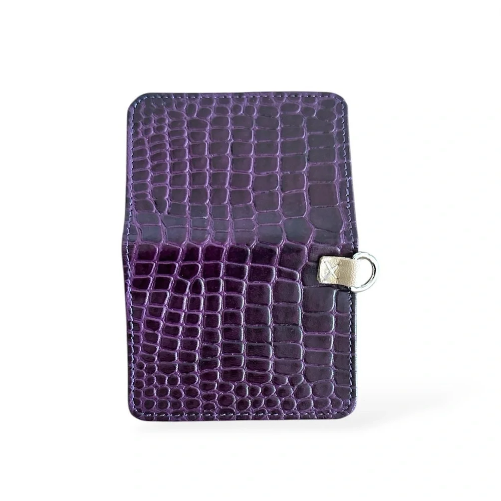 FREE PEOPLE Purple Leather Wallet